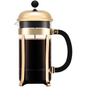 Bodum CHAMBORD Stempelkande 8 Kopper 1 L, Guld