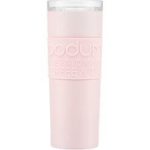 Bodum Rejsekrus 45 cl, Lyserød