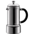 Espressokande 3 Kopper 0,18 L, Krom