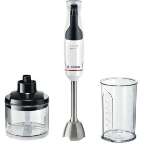 Bosch Serie 4 Ergomaster Stavblender m. Tilbehør 3 Dele, Hvid/Black Grey