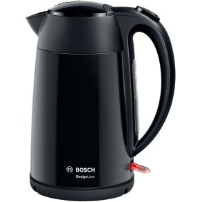 Bosch Designline Elkedel 1,7 L, Sort