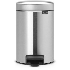 Brabantia NewIcon Pedalspand 3 L, Mat Stål