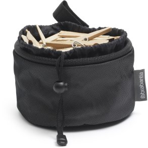 Brabantia Compact Tøjklemmepose, Sort