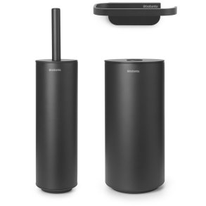 Brabantia Mindset Toiletsæt 3 Dele, Mineral Infinite Grey