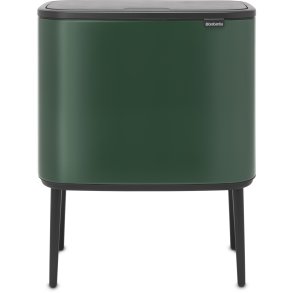 Brabantia Bo Touch Affaldsspand 11+23 L, Pine Green