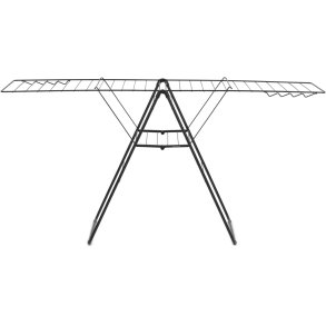 Brabantia HangOn Tørrestativ 25 m, Mat Sort