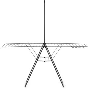 Brabantia HangOn Tørrestativ 25 m, Mat Sort