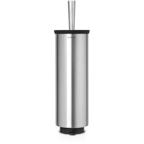 Brabantia Profile Toiletbørste m. Holder og Vægbeslag, Mat Stål