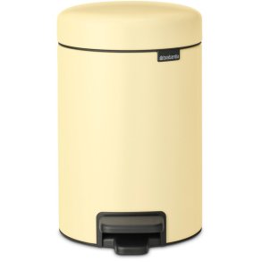 Brabantia NewIcon Pedalspand 3 L, Mellow Yellow