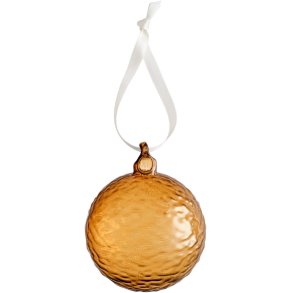 Cooee Design Gry Julekugler 4 stk. Ø8 cm, Cognac