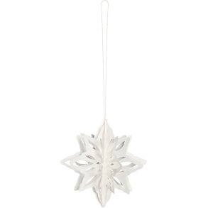 Cooee Design Nova Stjerne Ø8 cm, Hvid