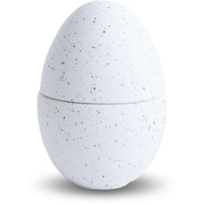 Cooee Design Bonbonniere H14 cm, Hvid/Mud