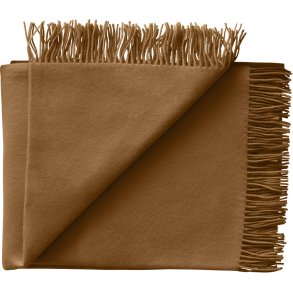 Silkeborg Uldspinderi Secret Plaid 130x190 cm, Ocher/Caramel