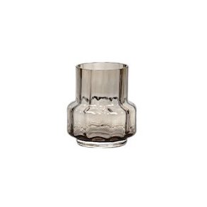 Ro Collection Hurricane Reflections Lysestage no. 25 H10 cm, Sepia Brown