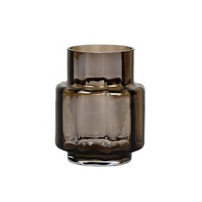 Ro Collection Hurricane Reflections Lysestage no. 53 H15 cm, Sepia Brown