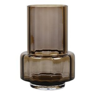 Ro Collection Hurricane Reflections Lysestage no. 26 H25 cm, Sepia Brown
