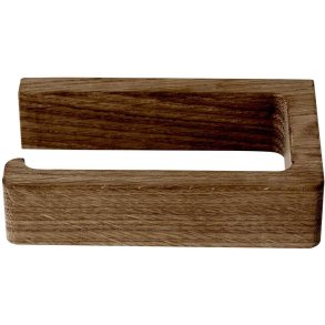 Andersen Furniture Toiletrulleholder 13,5 cm, Røget Olieret Ask