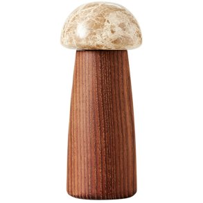 Muubs Yami Salt- eller Peberkværn H15 cm, Ask/Marmor