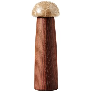 Muubs Yami Salt- eller Peberkværn H20 cm, Ask/Marmor
