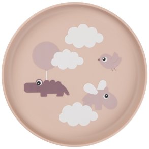 Done by Deer Happy Clouds Tallerken 20 cm, Pudder