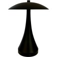 H23,5 cm, Mat Sort