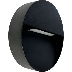 Dyberg Larsen Pluto Væglampe LED 15 cm, Sort