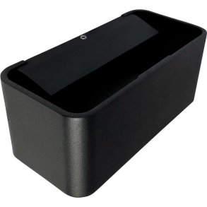 Dyberg Larsen Saturn Væglampe LED 14,7 cm, Mat Sort
