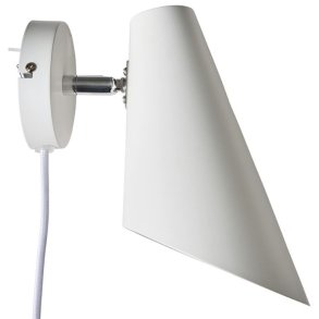 Dyberg Larsen Cale Væglampe 24,5 cm, Hvid