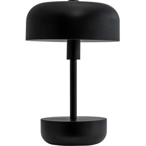 Dyberg Larsen Haipot Trådløs Bordlampe H25,7 cm, Sort