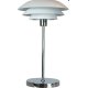 DL31 Bordlampe H50 cm, Hvid/Krom