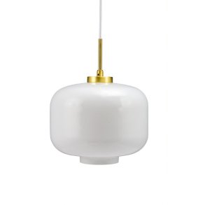 Dyberg Larsen ARP Pendel Ø25 cm, Opal/Messing
