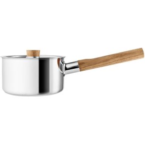 Eva Solo Nordic Kitchen Kasserolle 16cm/1,5 L, Stål/Eg