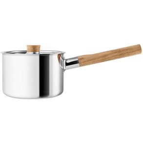 Eva Solo Nordic Kitchen Kasserolle 16cm/2,0 L, Stål/Eg