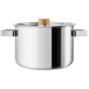 Eva Solo Nordic Kitchen Gryde 18 cm/3,0 L, Stål/Eg