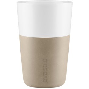 Eva Solo Cafe Latte-krus 2 stk. 36 cl, Pearl Beige