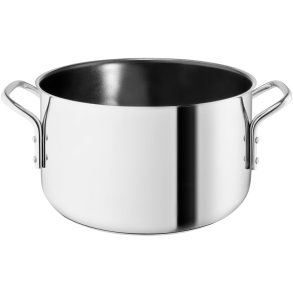 Eva Trio Gryde m. Keramisk Slip-Let Belægning 20 cm/3,6 L, Recycled Stål