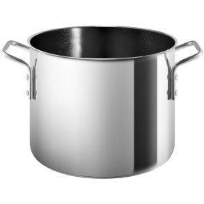 Eva Trio Gryde m. Keramisk Slip-Let Belægning 20 cm/4,8 L, Recycled Stål