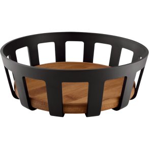 Eva Solo Nordic Kitchen Brødkurv Ø21,5 cm, Sort/Bambus