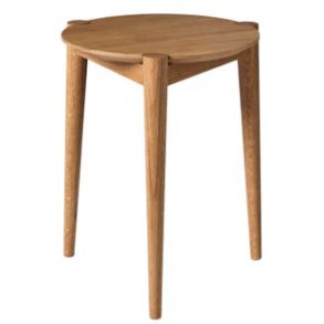 FDB Møbler J160 Søs Skammel H45 cm, Eg