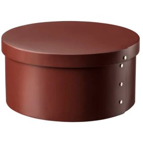 FDB Møbler X3 Drejø Opbevaringsboks Ø31 cm, Oxide Red