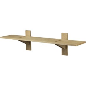 FDB Møbler B100 Hylde 100x24 cm, Eg