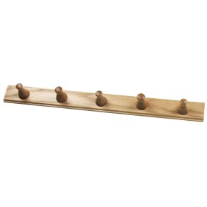 FDB Møbler Q3 Allé Knagerække 60 cm, Eg
