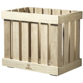 FDB Møbler X1 Æbletoft Æblekasse 33,6x22,4x29,2 cm, Eg