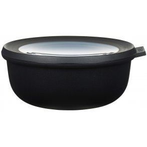 Mepal Cirqula Skål m. Låg 750 ml, Sort