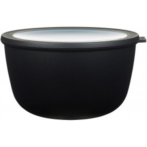 Mepal Cirqula Skål m. Låg 3 L, Sort