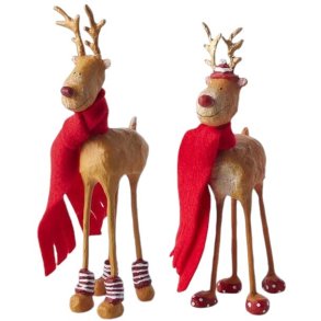 Medusa Copenhagen Hr. & fru Rudolf 2008 Figur 2 stk. 17cm