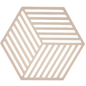 Zone Denmark Hexagon Bordskåner 16x14 cm, Desert