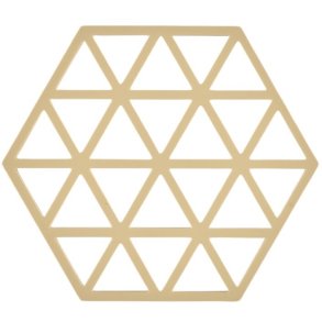 Zone Denmark Triangles Bordskåner 16x14 cm, Warm Sand