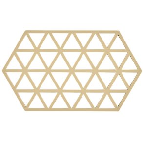 Zone Denmark Triangles Bordskåner 24x14 cm, Warm Sand