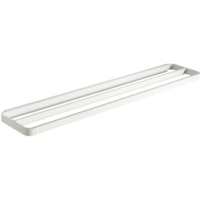 Zone Denmark Rim Håndklædestang Dobbelt 70 cm, Hvid